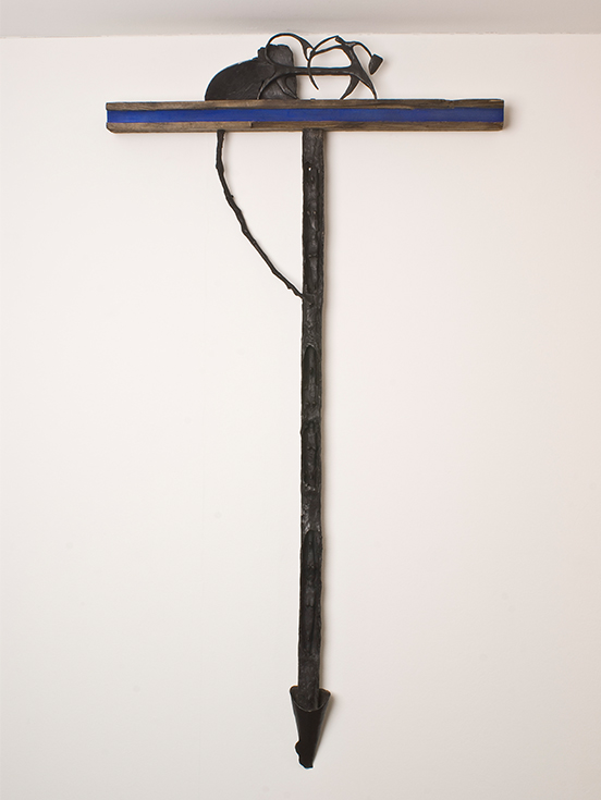 Giuseppe Maraniello Lettera T artista scultore italian artist legno bronzo