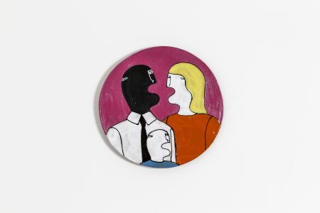 Fabrizio Dusi Classic family ceramica coppia mista incomunicabilità