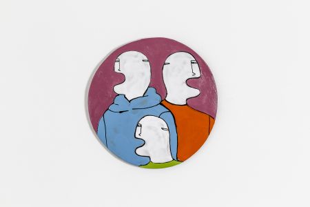 Fabrizio Dusi Classic family ceramica coppia gay incomunicabilità