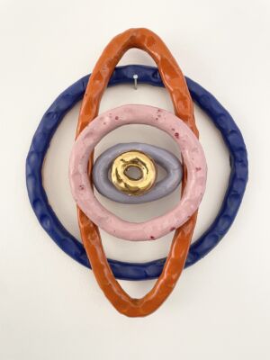 Fabrizio Dusi Donut Hole ceramica oro
