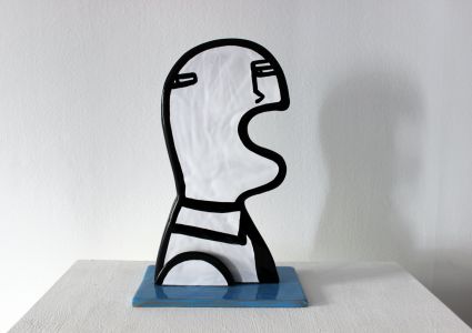Fabrizio Dusi Single ceramica incomunicabilità no words