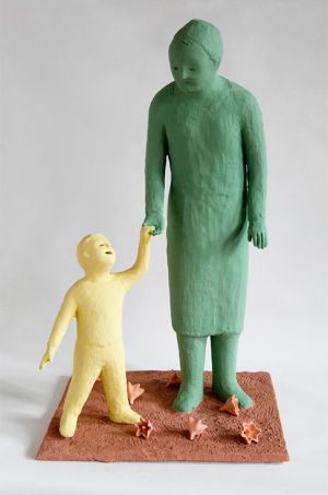 Kazumasa Mizokami artista scultore giappone terracotta