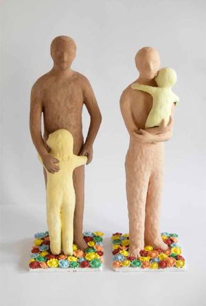 Kazumasa Mizolami artista scultore giappone terracotta