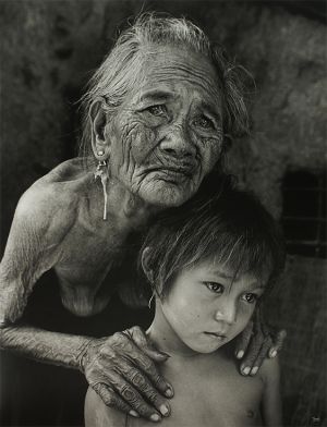 Long Thanh Grandmother Granddaughter my vietnamese life fotografo vietnamita