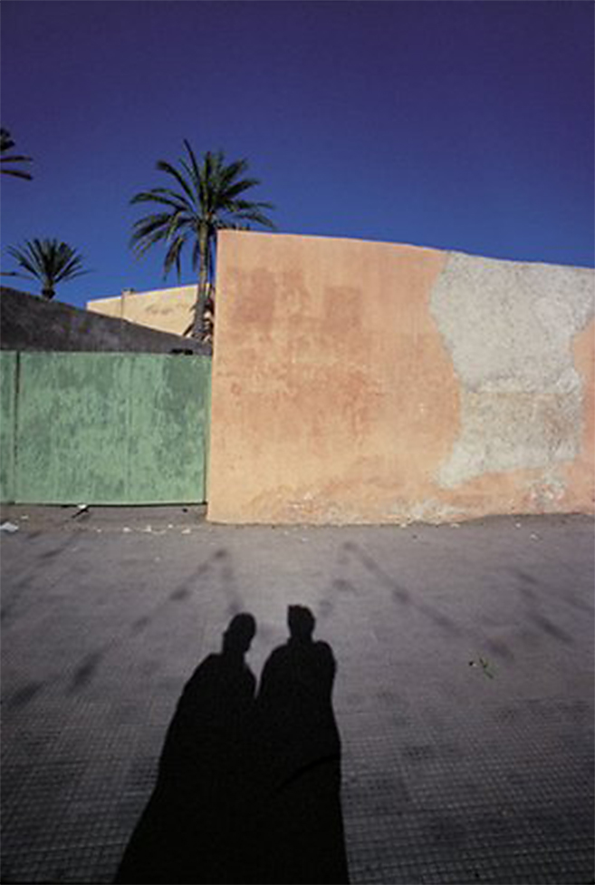 Marrakesh opera della mostra Presenze Assenze di Franco Fontana