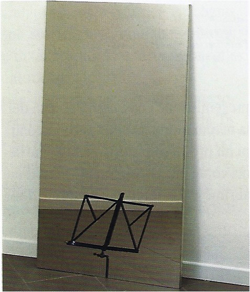 Un'opera di Michelangelo Pistoletto