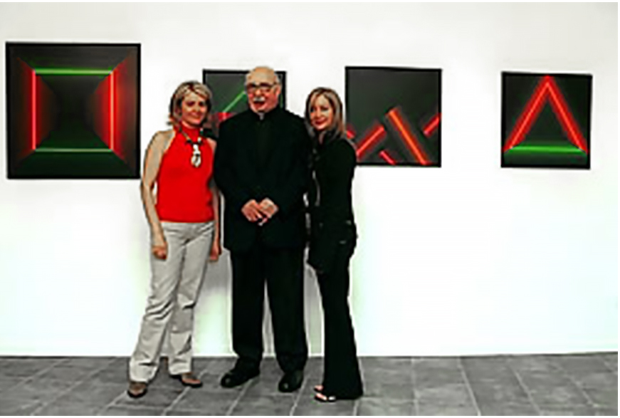 Susanna e Sabina Melesi con Horacio Garcia Rossi