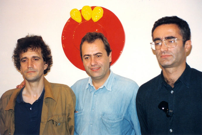 Claudio Ragni, Gianni Cella, e Romolo Pollotta