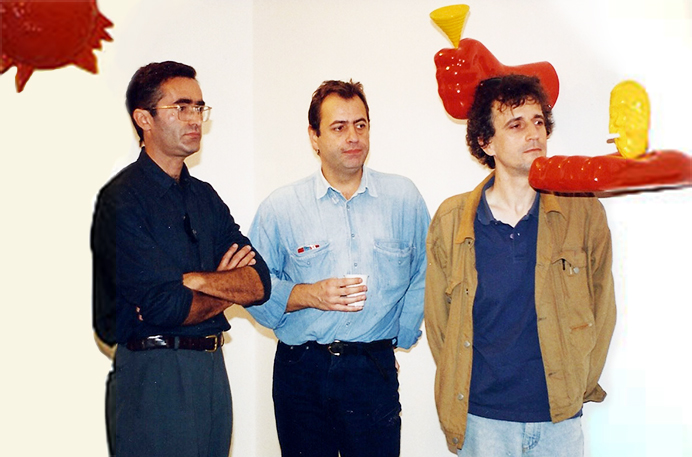 Claudio Ragni, Gianni Cella, e Romolo Pollotta