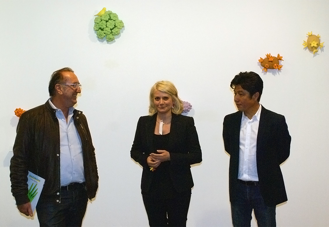 Valerio Dehò, Sabina Melesi e Kazumasa Mizokami