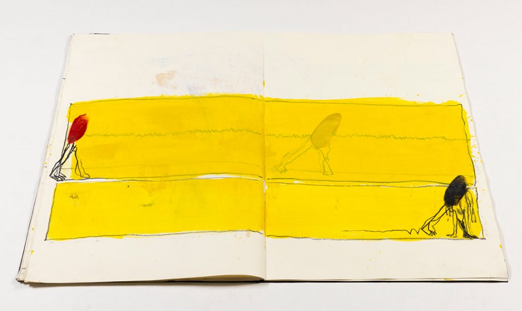 Alessandro Verdi Quaderno Senza Volto 2001