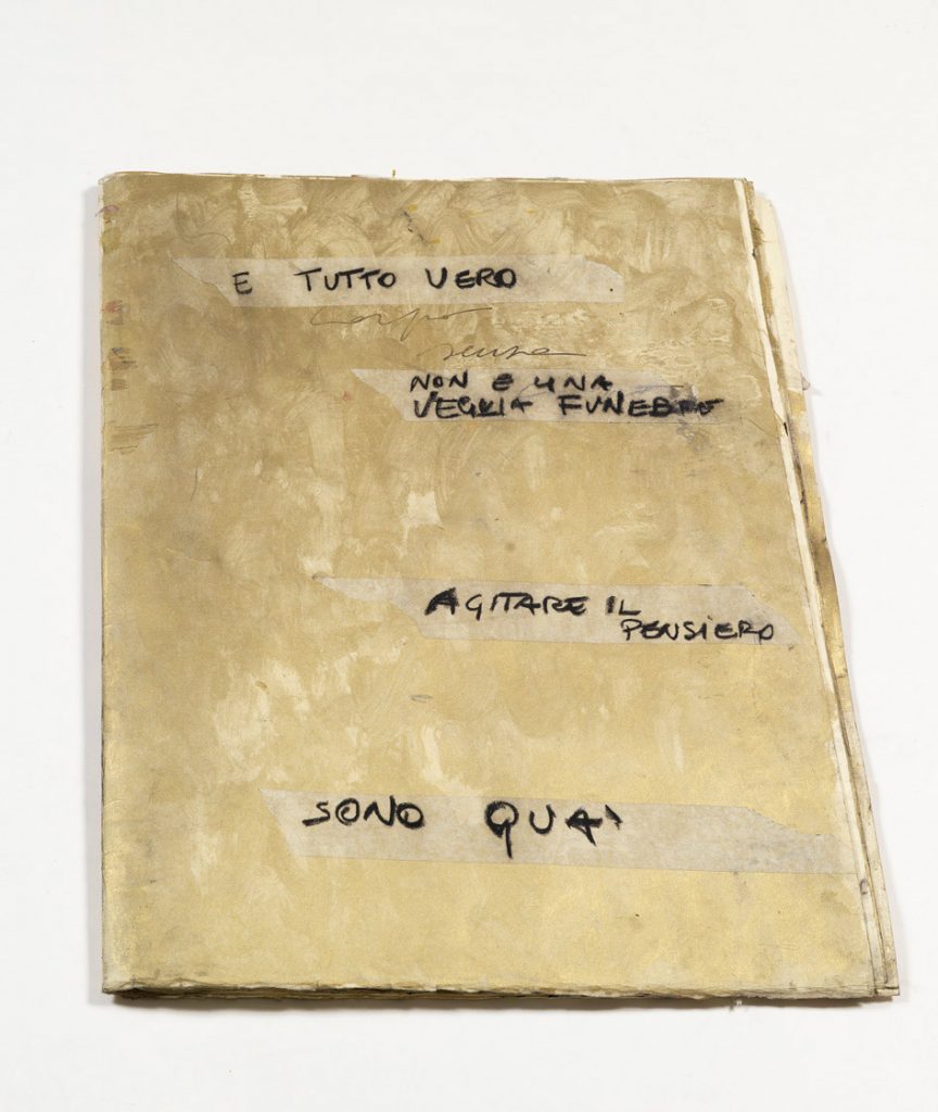 Alessandro Verdi Quaderno La Soglia 2009