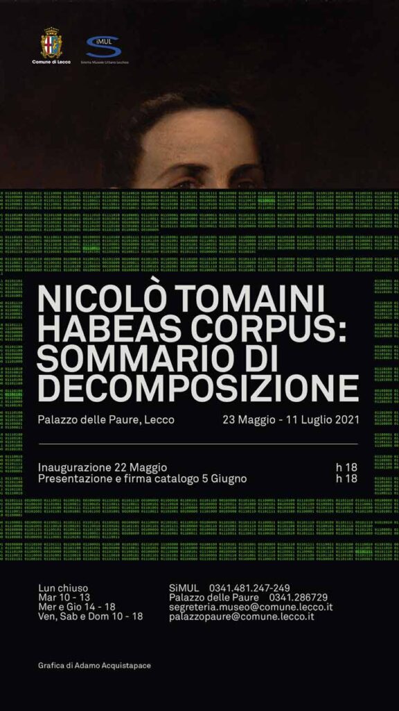 Nicolò Tomaini, Habeas Corpus